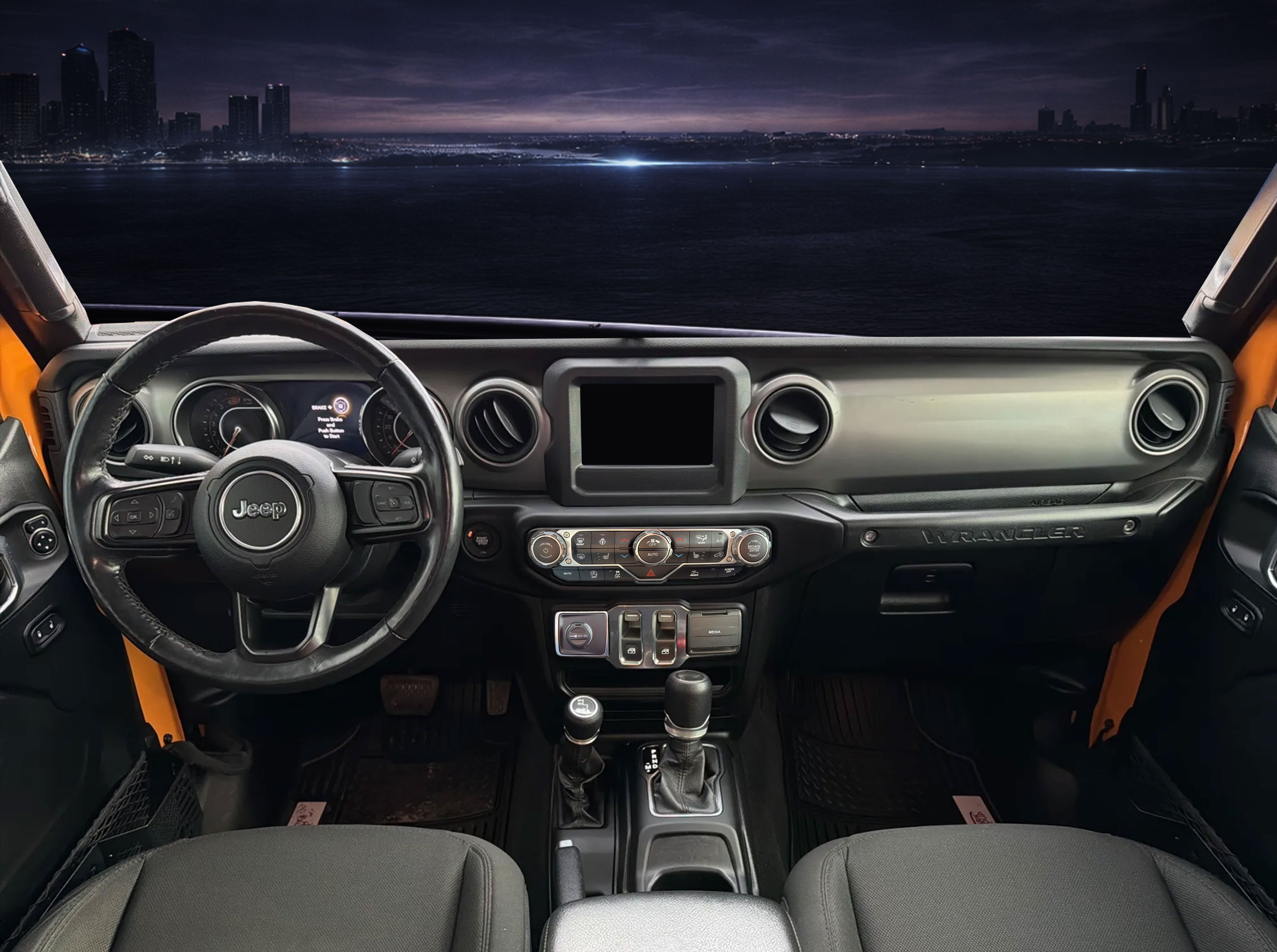H7 Pro 15-Inch Ultra-Wide Horizontal Screen Upgrade for Jeep Wrangler JL 2018-2022 | Plug & Play
